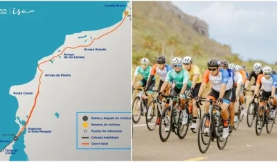 Recorrido de la carrera. 