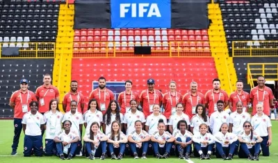 Selección Colombia femenina categoría sub-20.