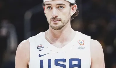 David Stockton, jugador de la selección Estados Unidos. 