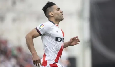 El delantero colombiano Radamel Falcao.