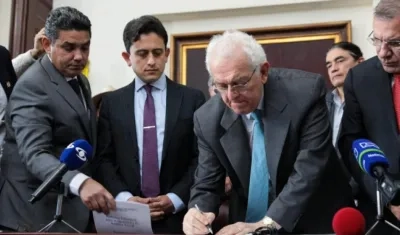 Presentación de la Reforma Tributaria ante el Congreso.