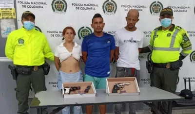 Capturados por la Policía.