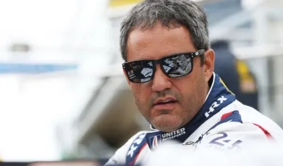 Juan Pablo Montoya, piloto colombiano. 