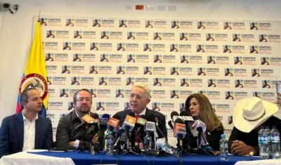 Dirigentes del Centro Democrático.