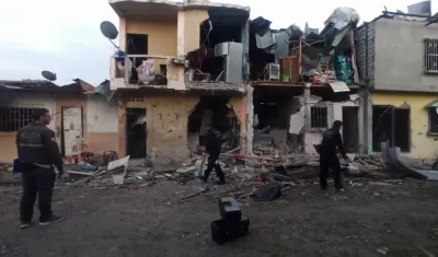 Explosión en Ecuador. 