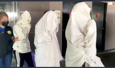 Mujeres colombianas rescatadas en Panamá