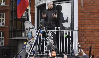 Fundador de WikiLeaks, Julian Assange.