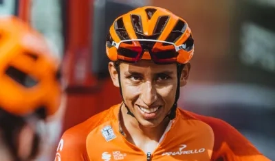 El colombiano Egan Bernal.