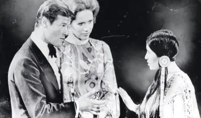 Momento de la entrega del premio.