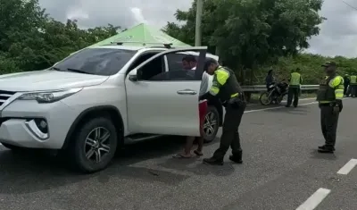 Policía de Tránsito. 