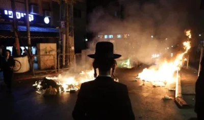 Protestas de ultraortodoxos