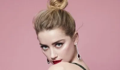 La actriz estadounidense, Amber Heard.