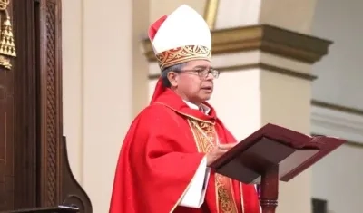 Monseñor Luis José Rueda Aparicio, presidente de la Conferencia Episcopal.