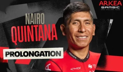 Nairo Quintana, ciclista colombiano. 