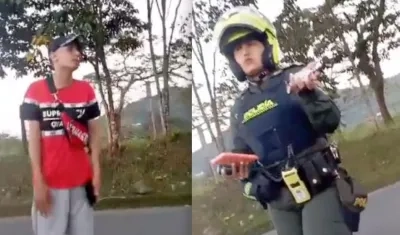 Momentos del suceso.