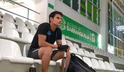 Set Cubillos, raquetbolista barranquillero. 