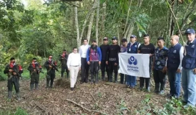 Liberación de tres soldados y un policía en Arauca