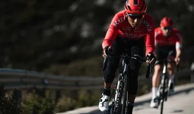 Nairo Quintana, ciclista colombiano. 
