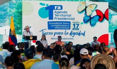 El Presidente de la República, Gustavo Petro.