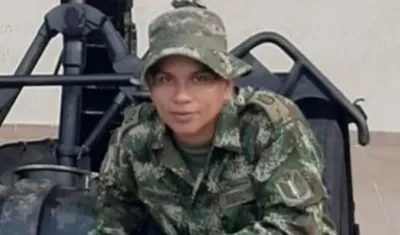 Sherman Santana González, soldado de Bolívar secuestrado.