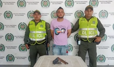 Capturado por la Policía Metropolitana.