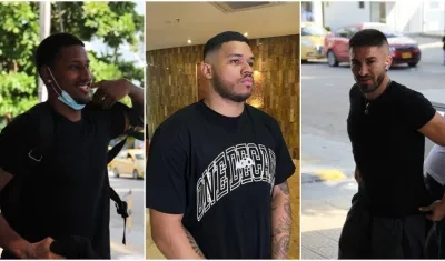 Francisco Duarte, Sorem De Luque y Siaan Rojas. 