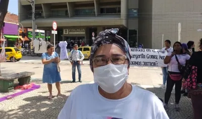 Janeth Márquez, madre de Margarita Gómez
