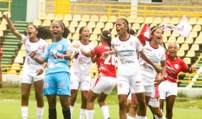 Jugadoras de la Selección Atlántico. 