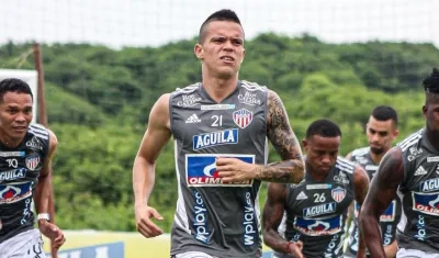 Walmer Pacheco, jugador barranquillero. 