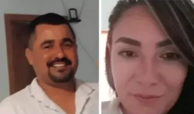 Lenin Guerra Castro y su esposa Yuliana Galeano Luján.