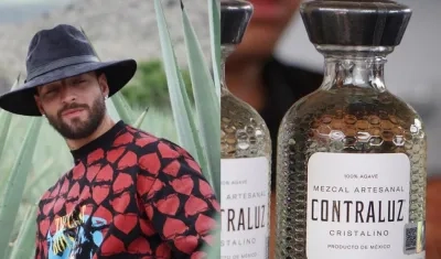 Maluma y su nueva bebida alcohólicas.