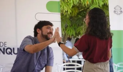 El Alcalde de Barranquilla, Jaime Pumarejo.