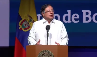 El Presidente de la República, Gustavo Petro.