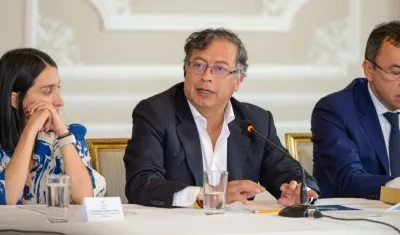 El Presidente de la República, Gustavo Petro.