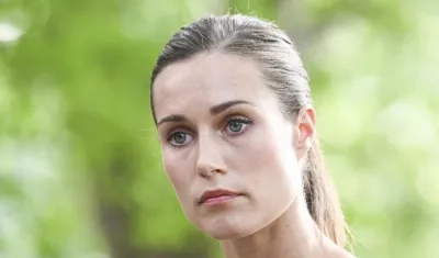 Sanna Marin, ministra de Finlandia.