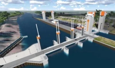 Render de las proyectadas compuertas.