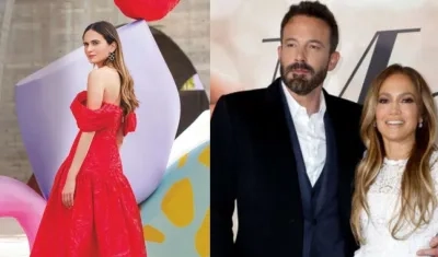 Sofía Espinosa Tcherassi, Ben Affleck y Jennifer Lopez.