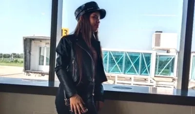 La estudiante Juana Estrada Díaz.