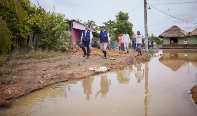 Zonas afectadas por el invierno.