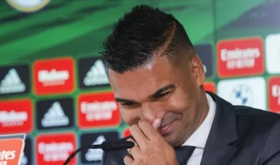 El brasileño Casemiro.