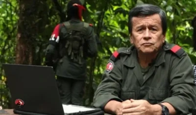 'Pablo Beltrán' encabeza la lista de negociadores.