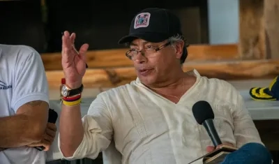 El Presidente de la República, Gustavo Petro.