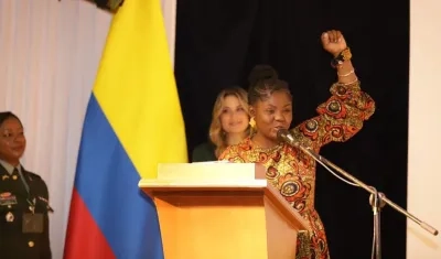 Vicepresidenta de la República, Francia Márquez.