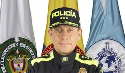 El director de la Policía Nacional, general Henry Sanabria.