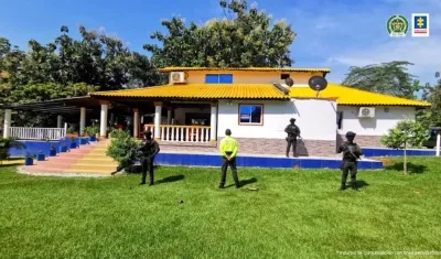 Bien inmueble ocupado por la Fiscalía.