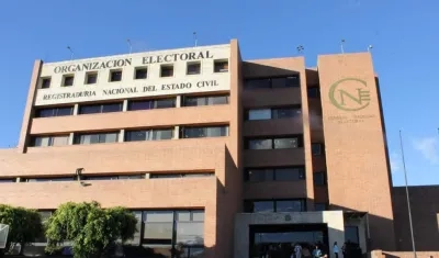 Sede del Consejo Nacional Electoral -CNE-.