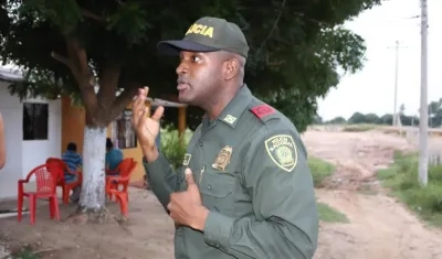 Patrullero Carlos Alberto Valencia Urrutia.