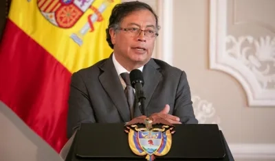 El Presidente de la República, Gustavo Petro.