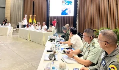 Desarrollo de la sesión de la Comisión II de la Cámara de Representantes.