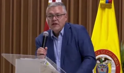 El Ministro de Justicia, Néstor Osuna.